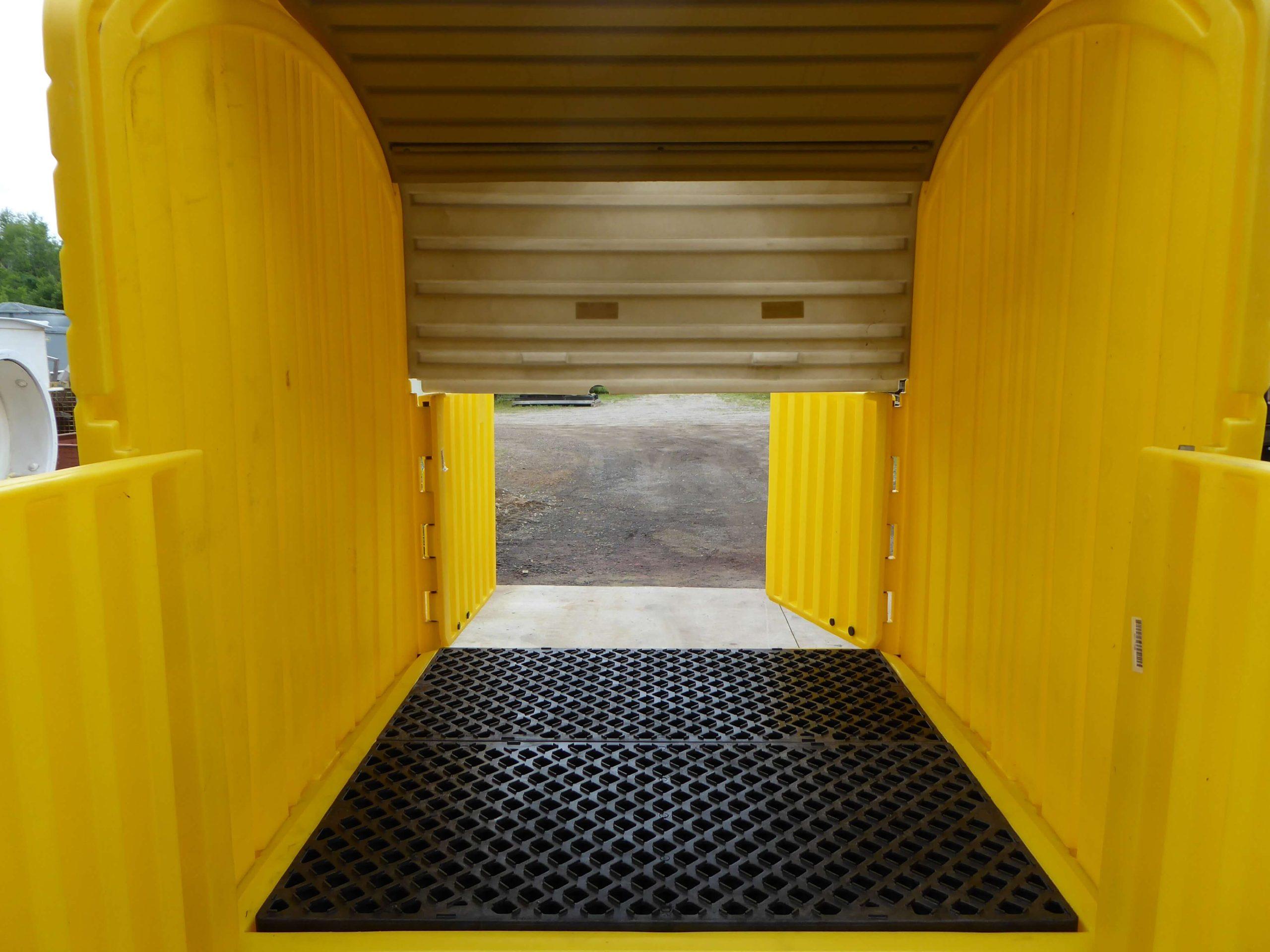 Ultratech Single IBC Hard Top Spill Pallet with Drain SE2078