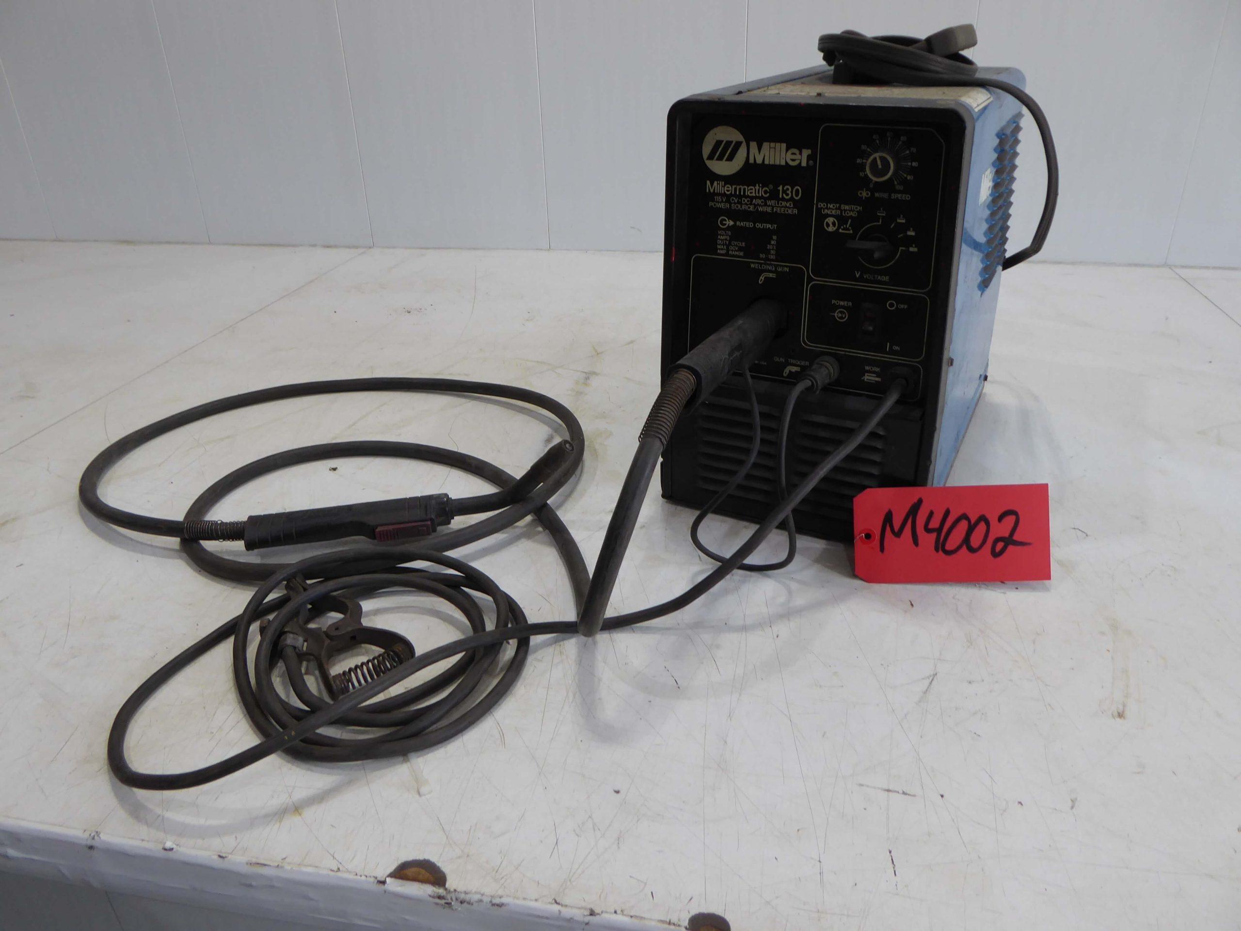 Miller Model Millermatic 130 Wire Welder M4002