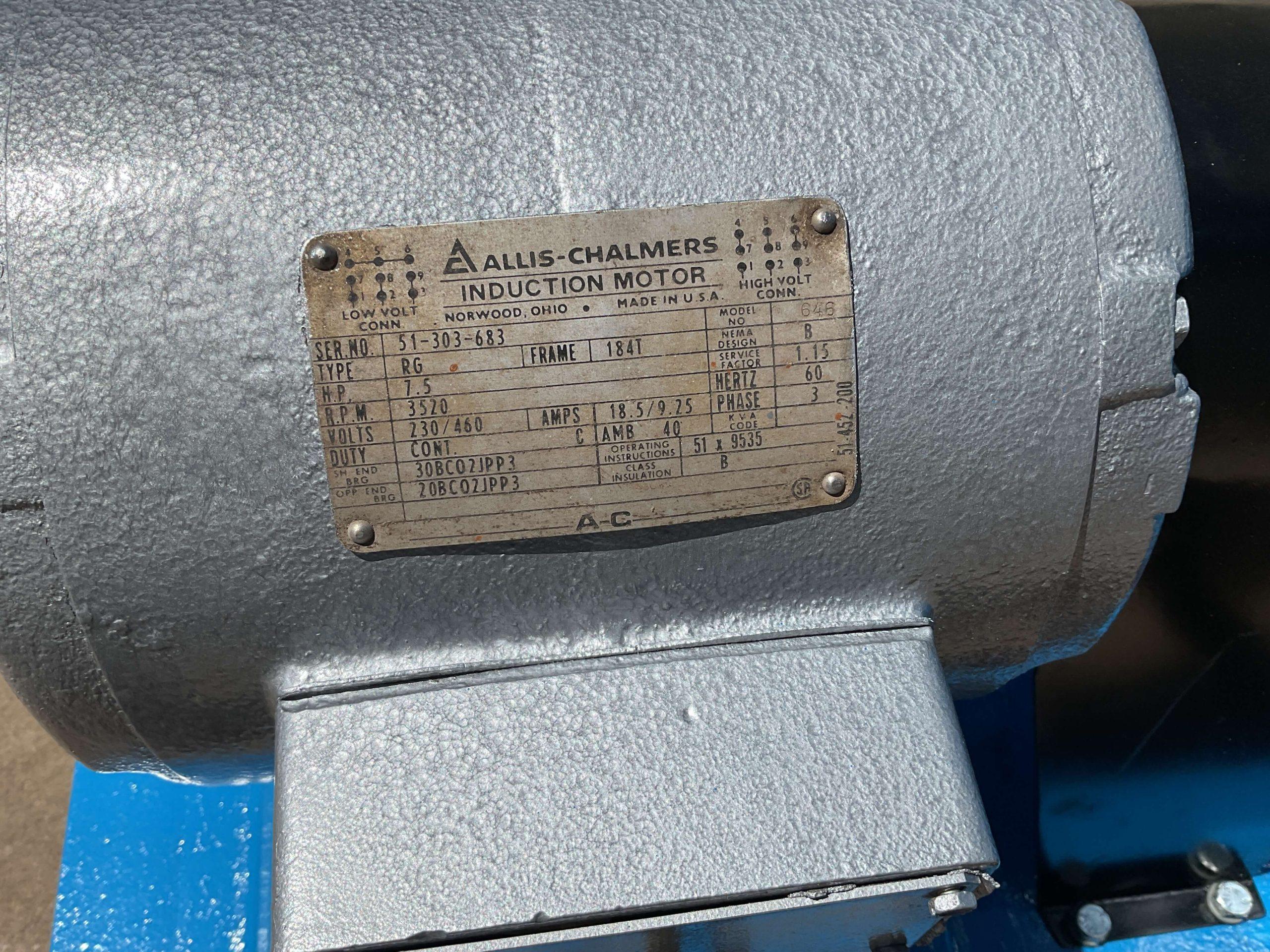 Hoffman 7.5 HP Steel Agitation Blower AA2260