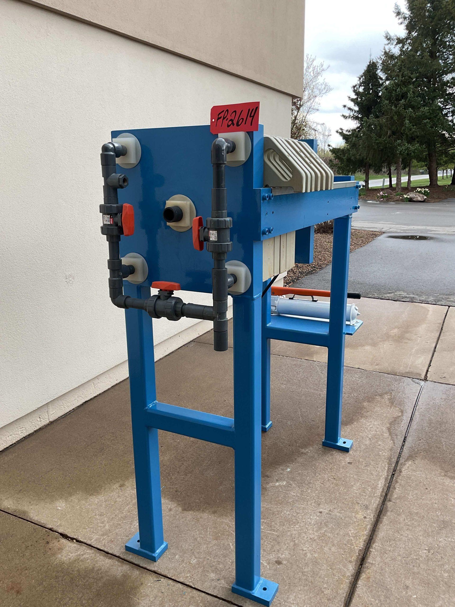 Lanco 1 Cu' Manual Filter Press FP2614