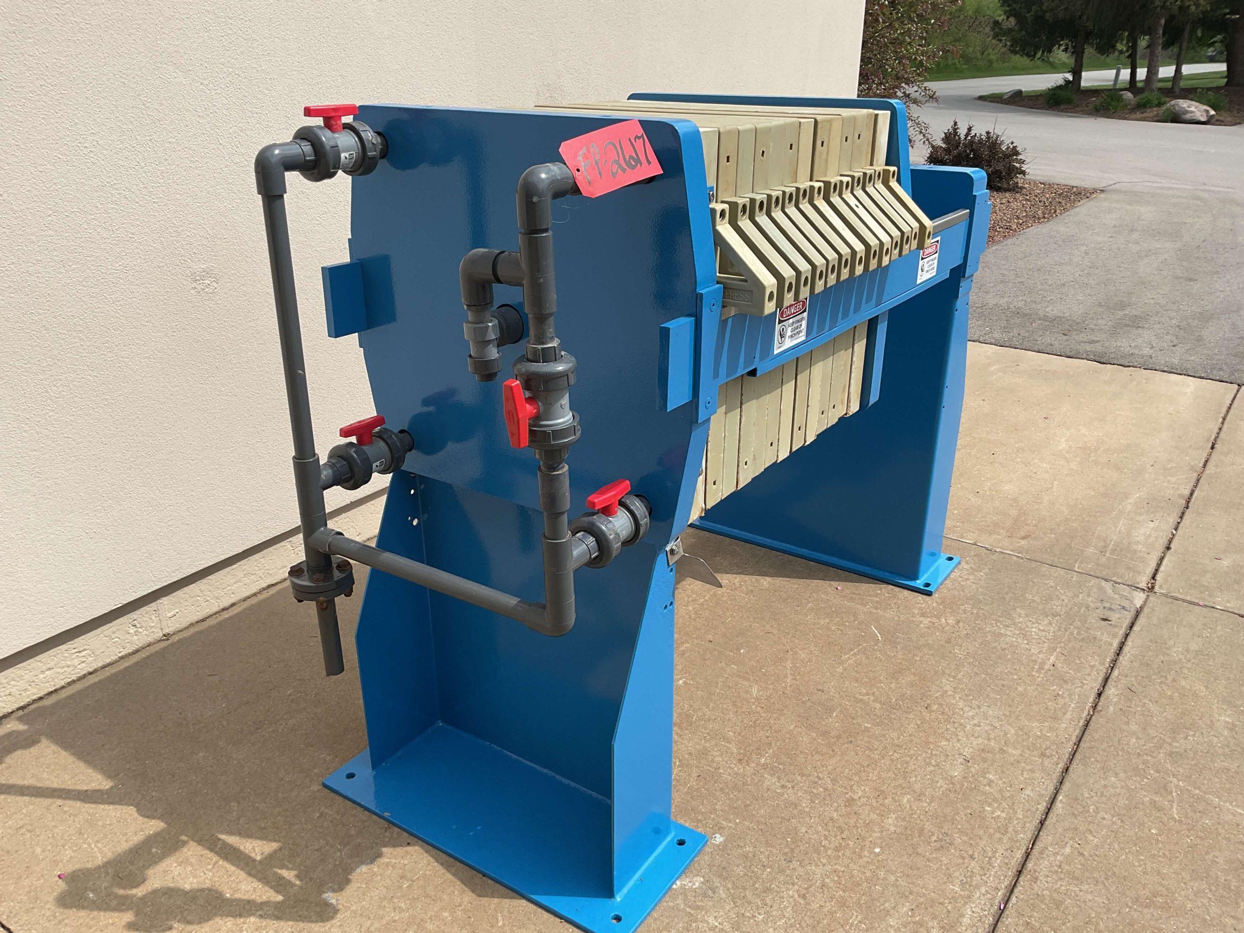 Pacific Press 4 Cu' Air/Hydraulic Filter Press FP2617