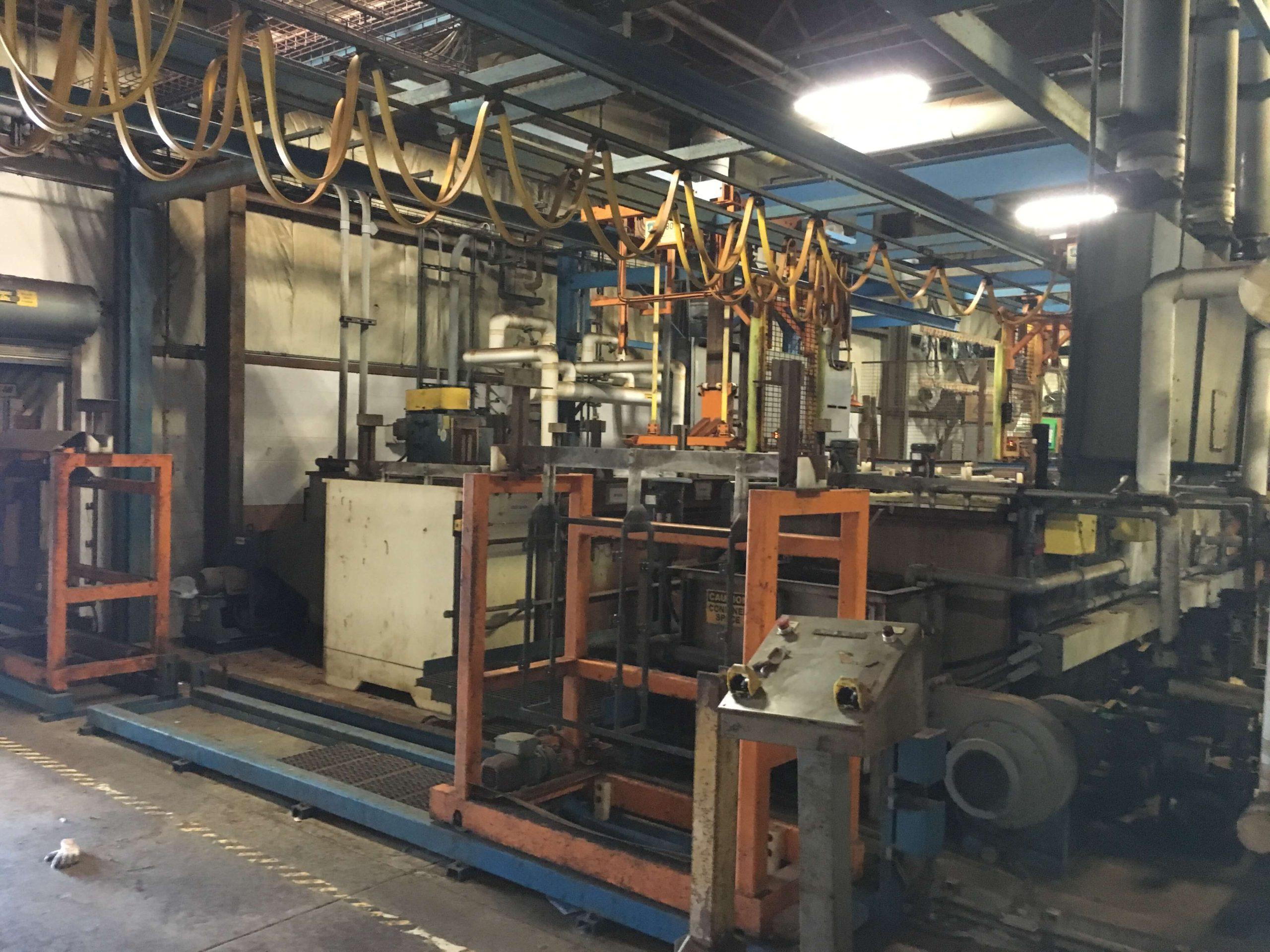 19 Station Automated Iron Phosphate Plating Line PL2213CN