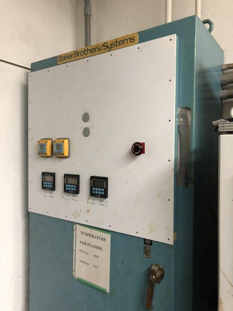 25 Station Automated Electroless Copper Plating Line PL2214CN