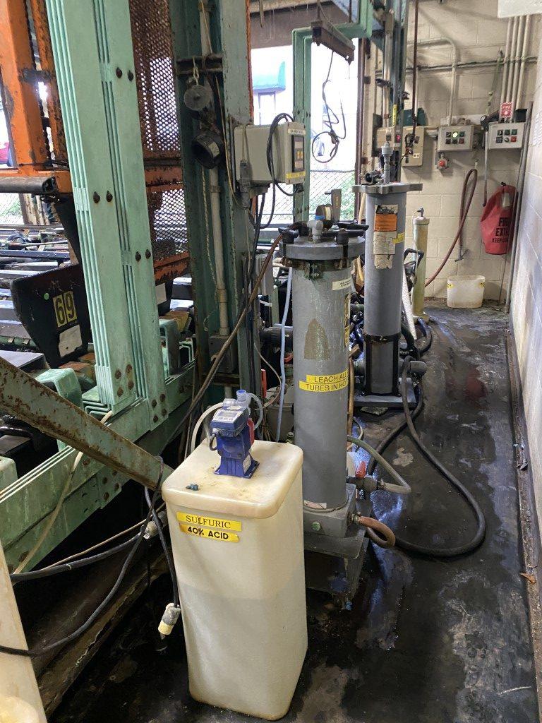 All Tech Engineering 46 Station Automatic Rack Plating Line PL2216