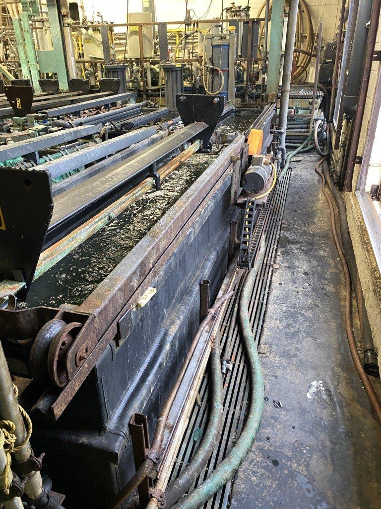 All Tech Engineering 46 Station Automatic Rack Plating Line PL2216
