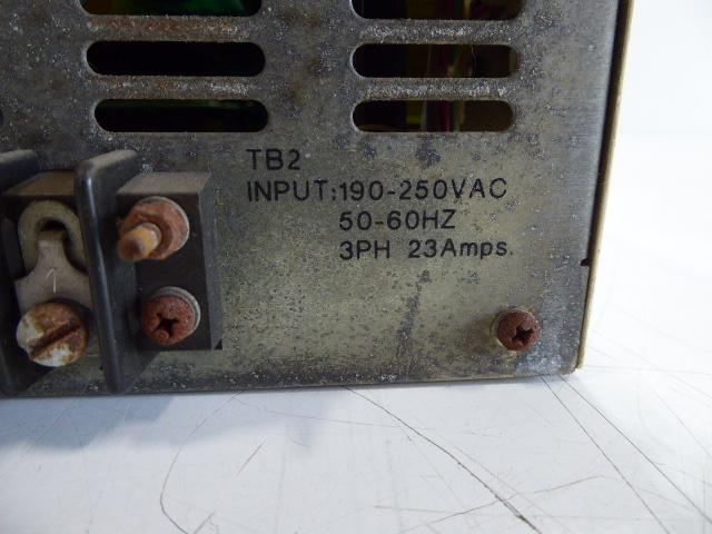 800 Amp Baker Tech 4 Volt Switch Mode Rectifier R3461